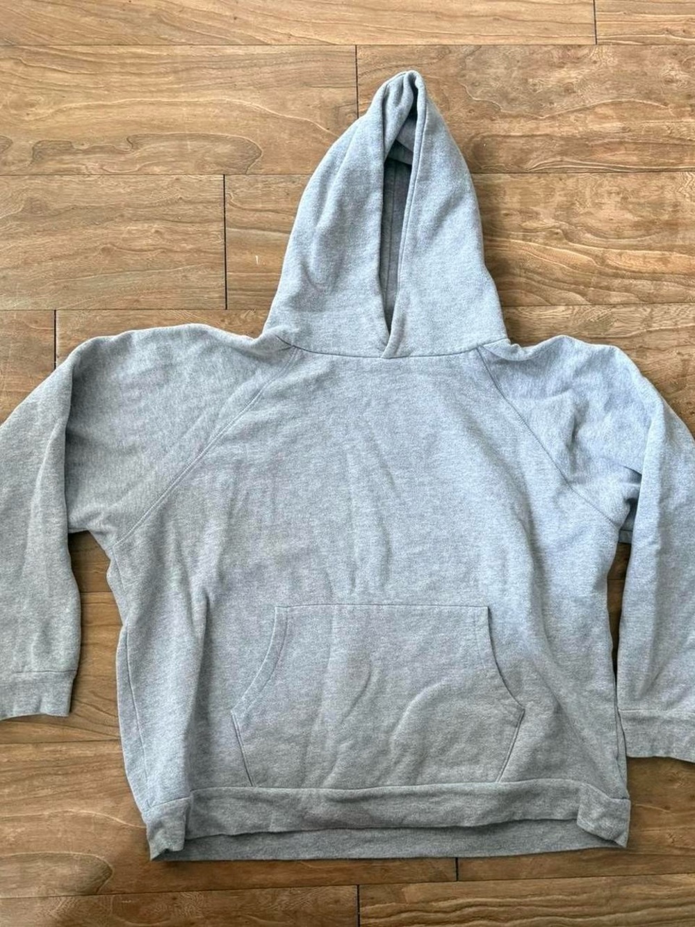 BDG Light Gray Hooded Sweatshirt